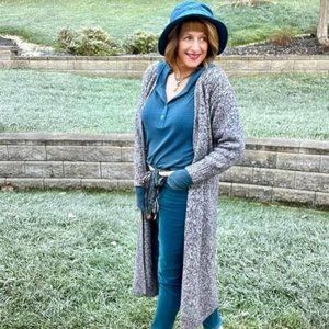 CAbi 4191 Riff Hoodie Fall 2021 Large EUC